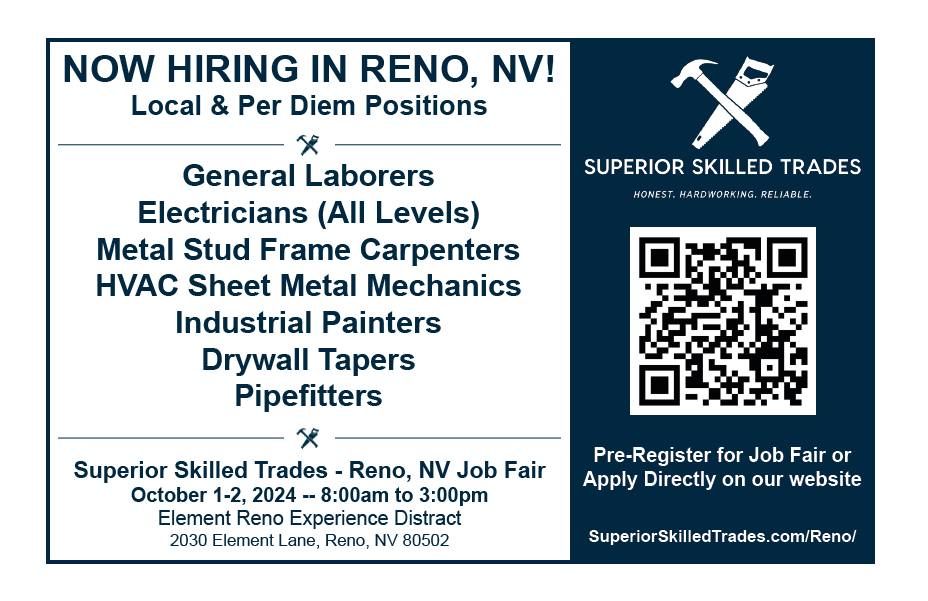 SST - Reno, NV Job Fair