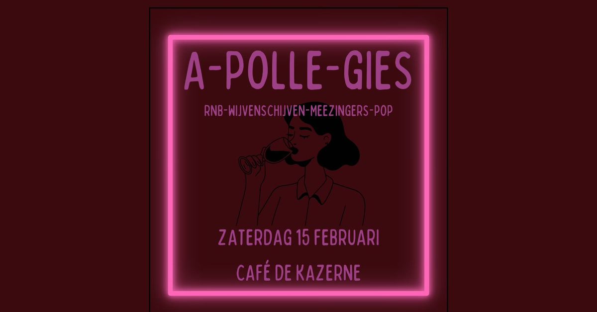 A-POLLE-GIES!