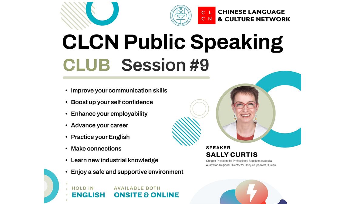 CLCN Public Speaking Club - Session #9