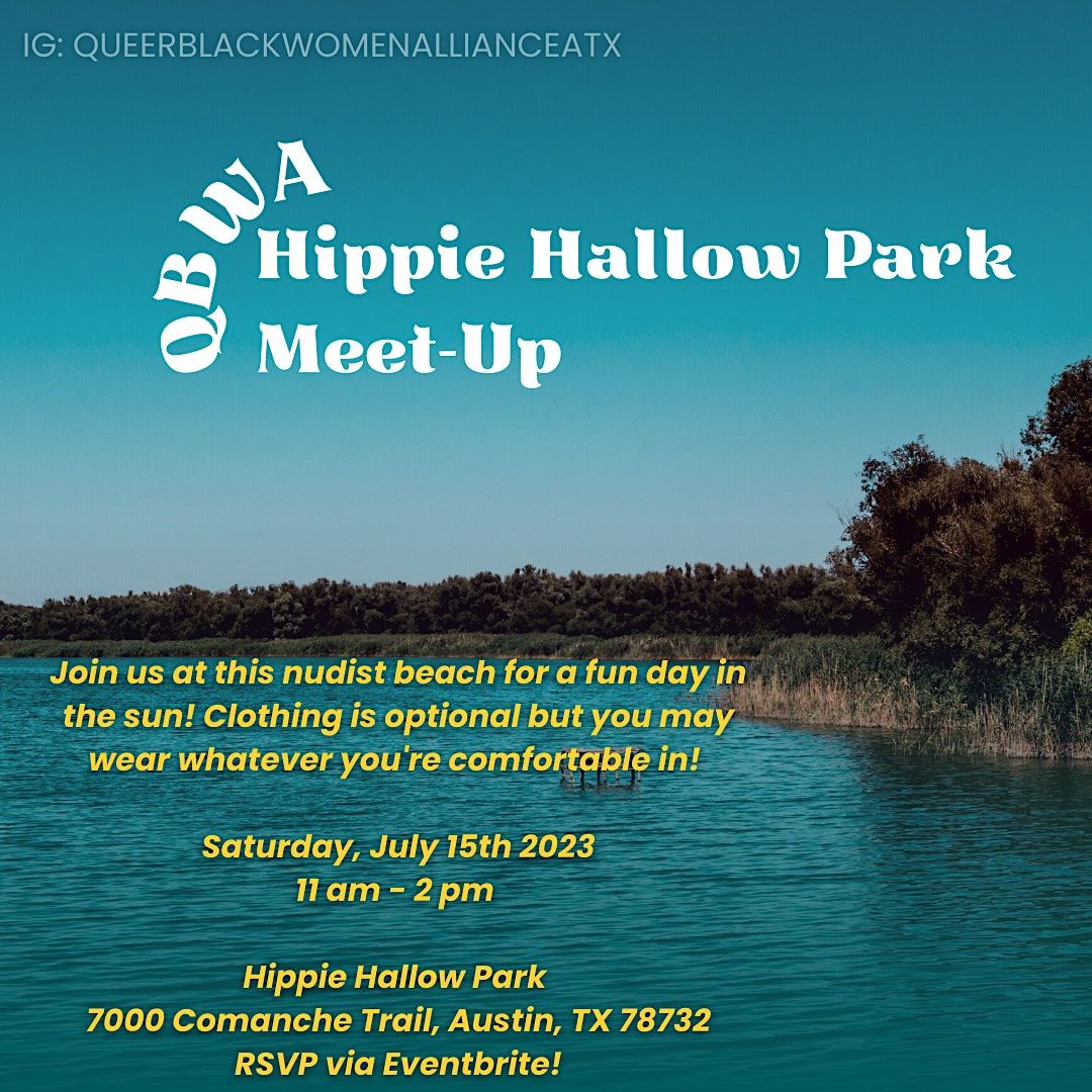 Queer Black Women Alliance Hippie Hallow (Nudist Beach) Meet -Up