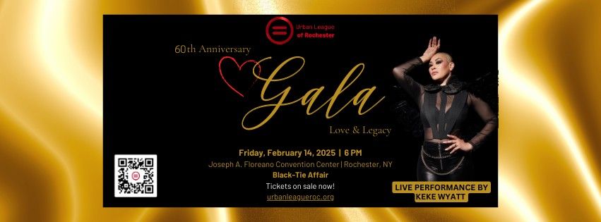 60th Anniversary Love and Legacy Gala with live performance by KeKe Wyatt