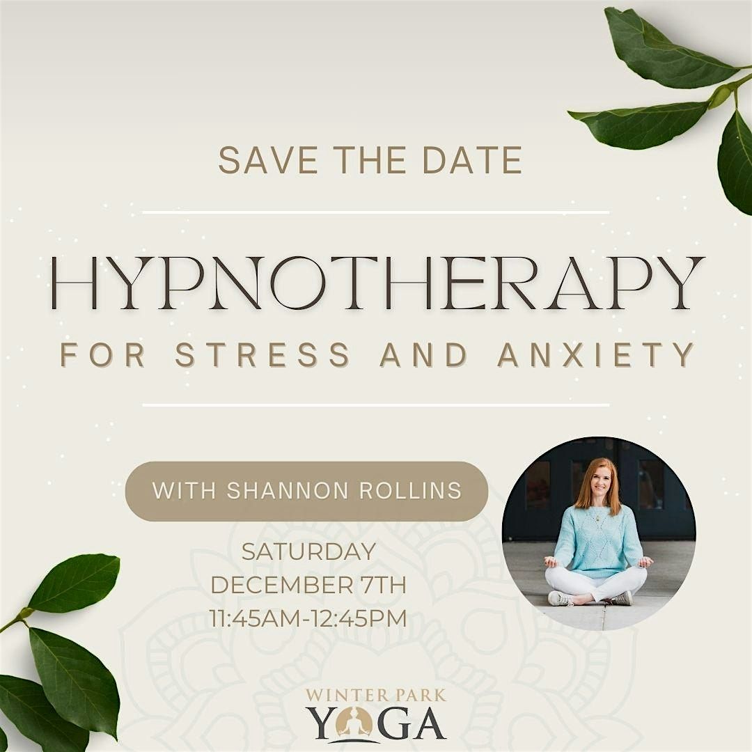 Holiday Stress & Anxiety Relief: Group Hypnosis Session