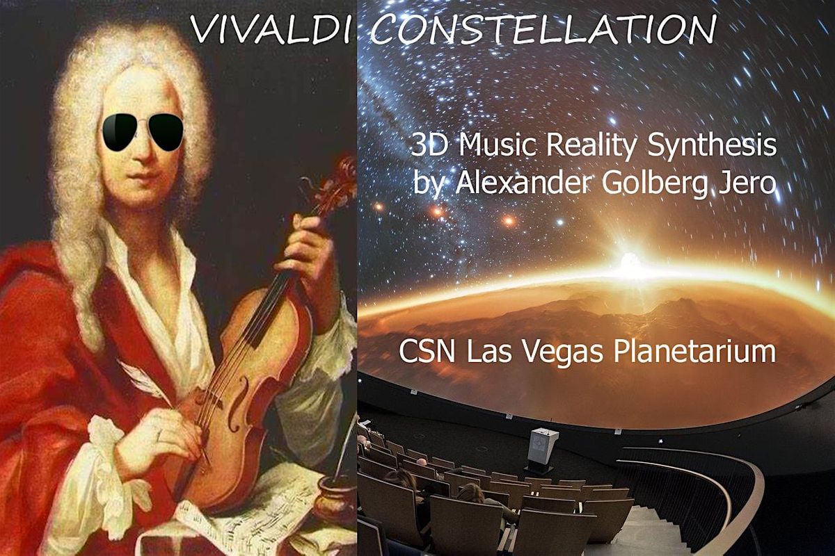 "Vivaldi Constellation" Music Experience in 3D Reality at CSN Planetarium