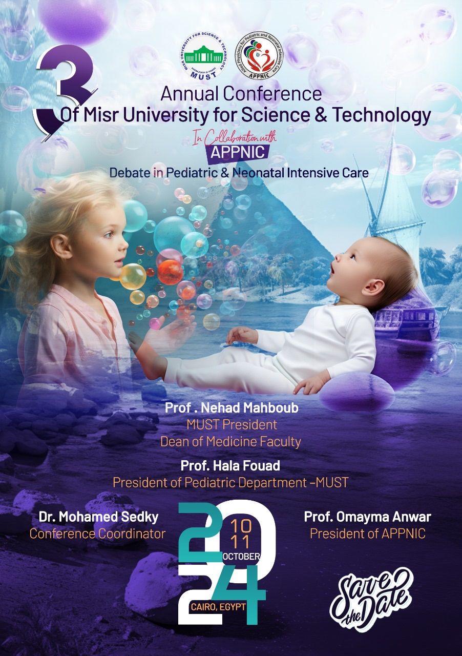 3rd Annual Conference of Misr University for Science & Technology in Collaboration With APPNIC 2024