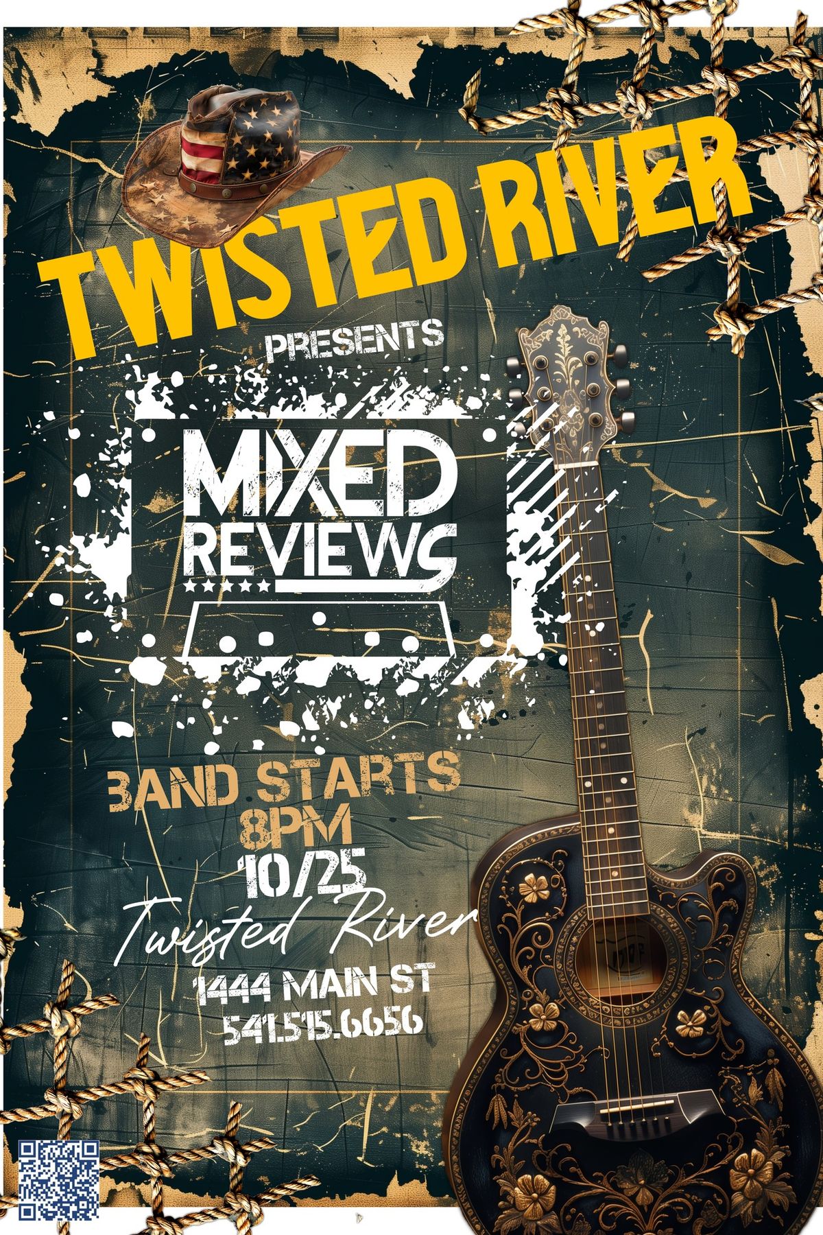 Mixed Reviews:  LIVE at Twisted River Saloon