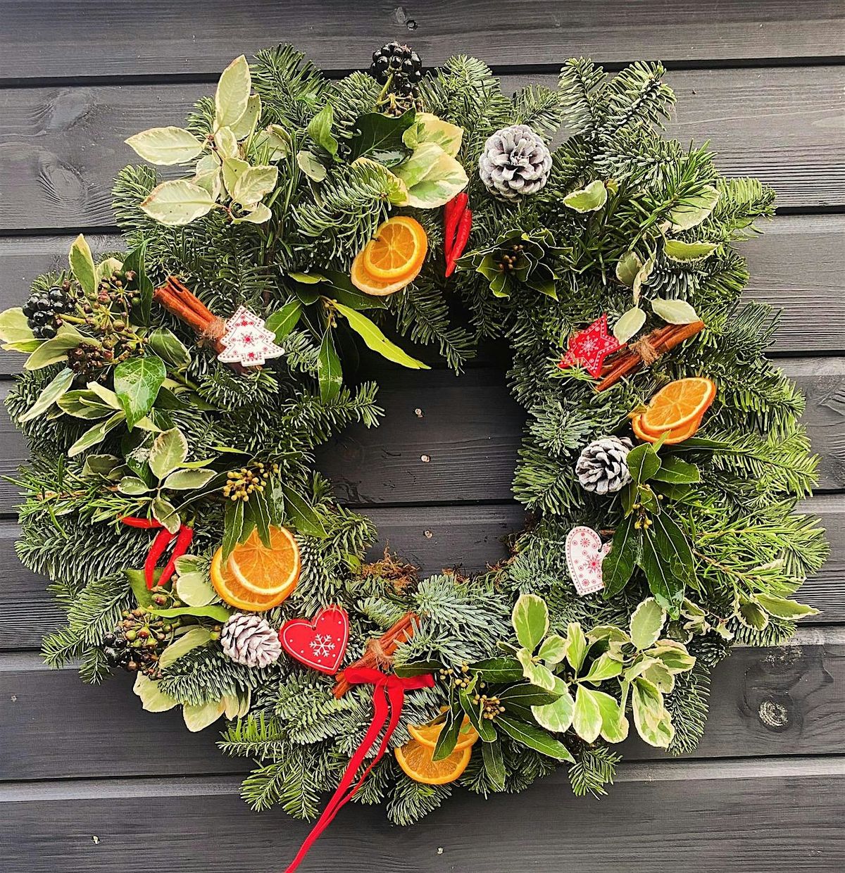 Christmas Wreath Making at the Chimney House, Brighton