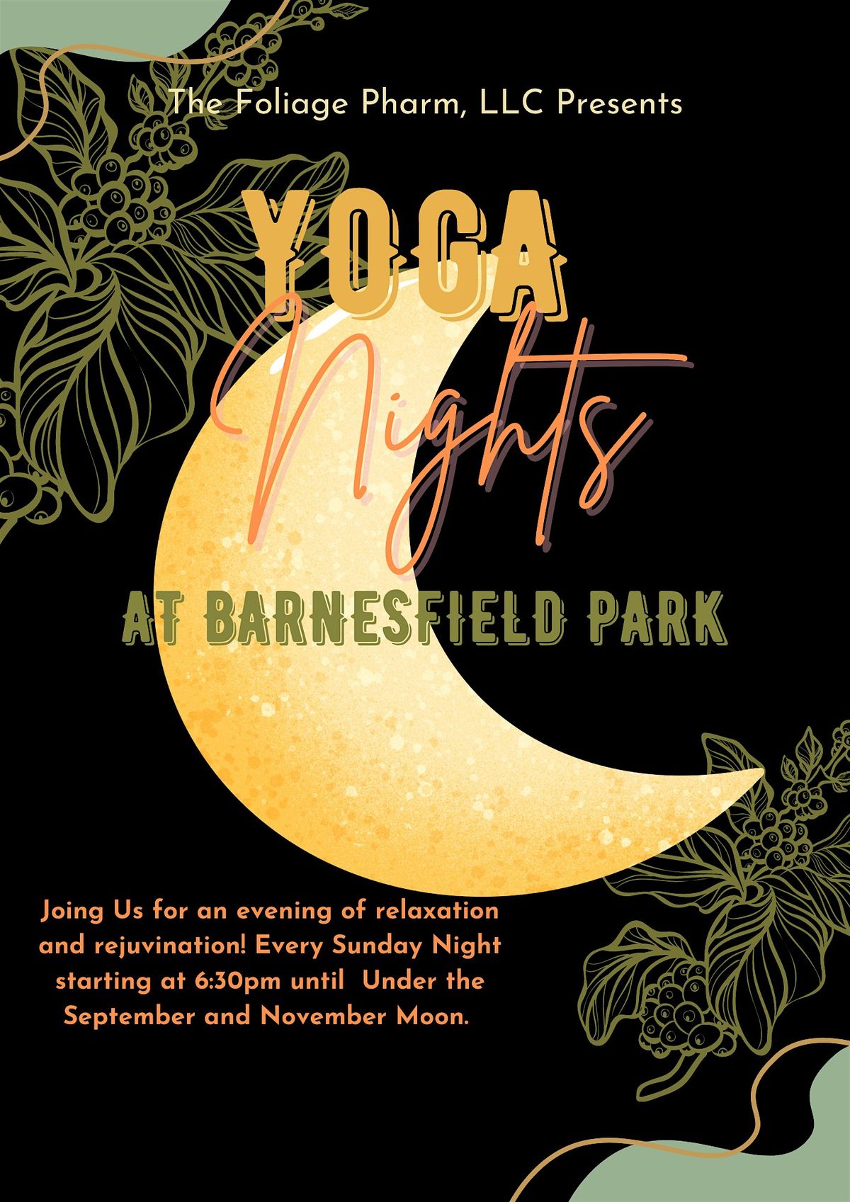 Yoga Nights at Barnesfield Park