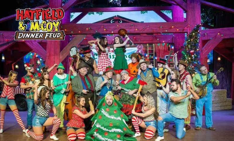 \ud83c\udf84 Hatfield & McCoy Christmas Dinner Feud Weekend Getaway \ud83c\udf84 \ud83d\udccd Pigeon Forge, TN $99 per Couple