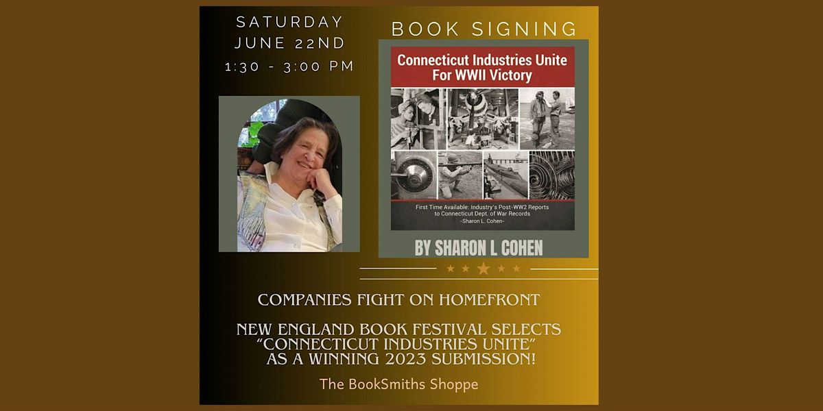 The BookSmiths Shoppe Presents: Author Sharon Cohen
