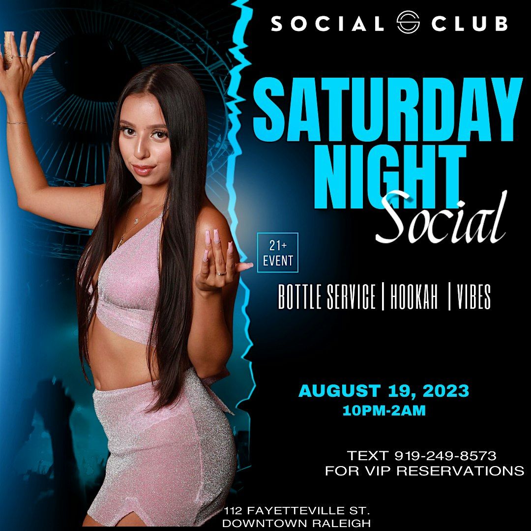 Social Club: Saturday Night Social