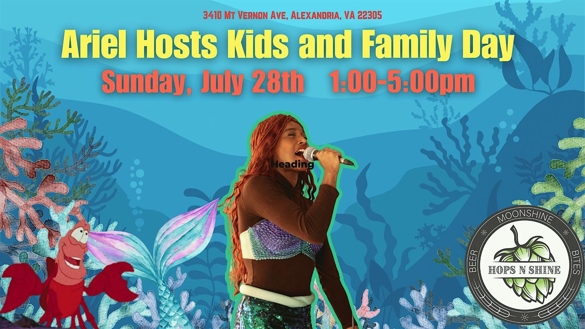 Ariel Hosts Kids and Family Day