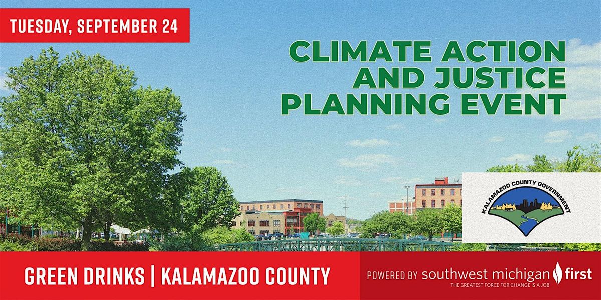 Green Drinks | Kalamazoo County Climate Action and Justice Plan