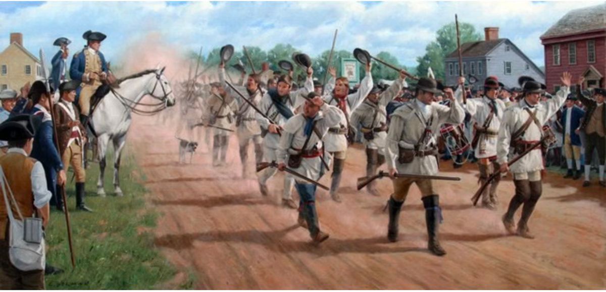 The 250th Anniversary of Hugh Stephenson\u2019s "Bee Line March" to Cambridge