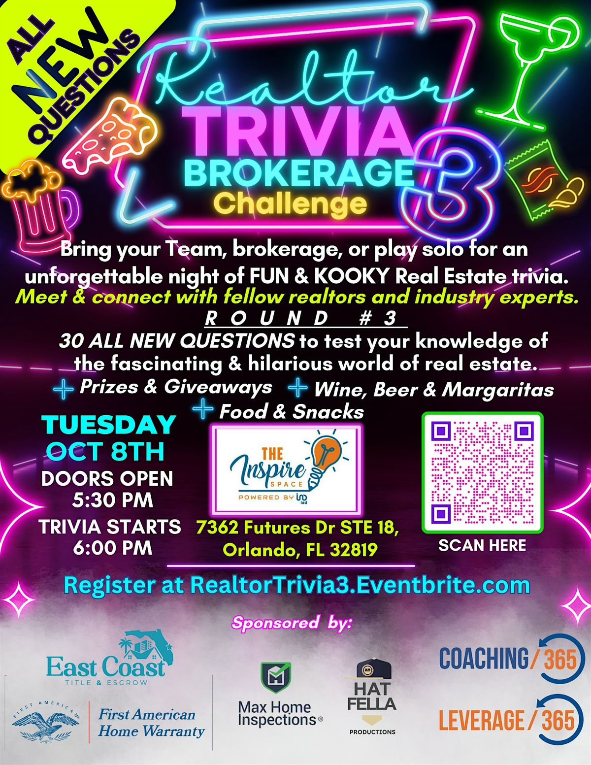 Realtor Trivia: Brokerage Challenge - #3 ALL NEW Pop-Culture Trivia