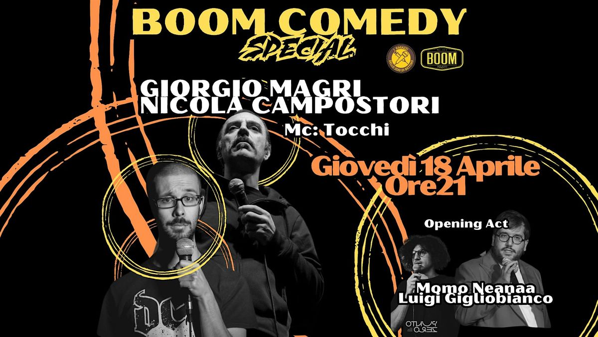 Stand Up Comedy - Boom Comedy Special Magri-Campostori