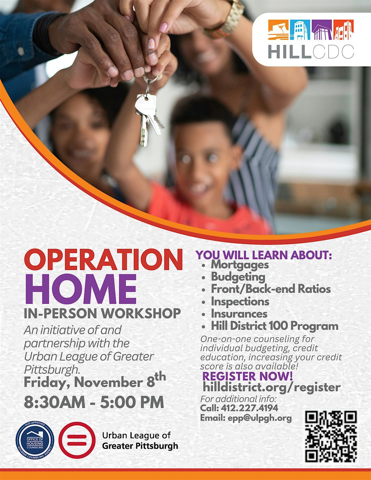 Operation HOME In-Person Workshop