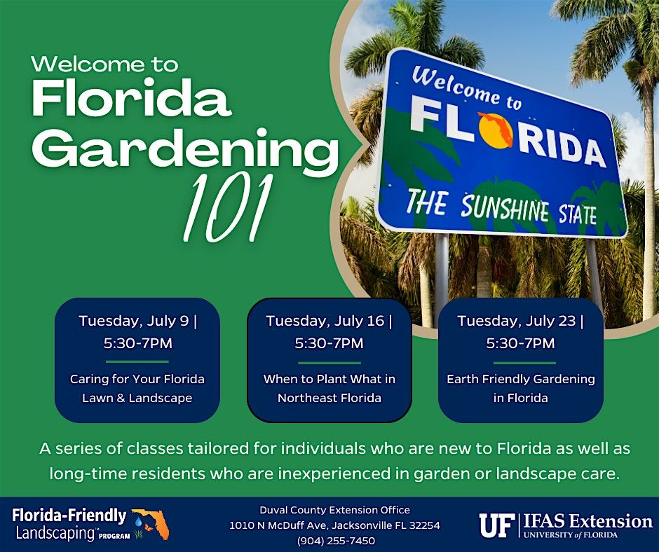 Welcome to Florida Gardening 101
