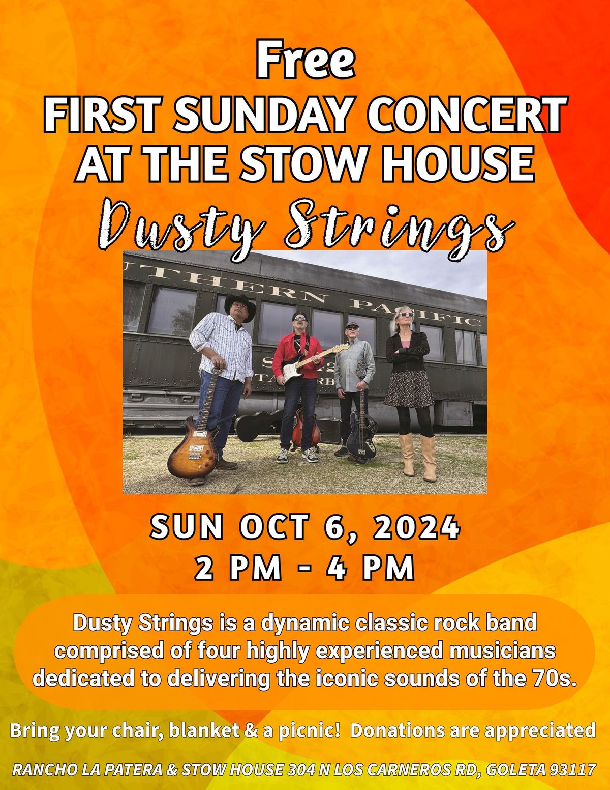 First Sunday Concert with Dusty Strings