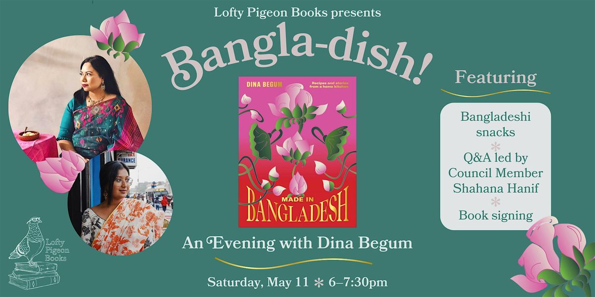 Bangla-dish!: An Evening with Cookbook Author Dina Begum