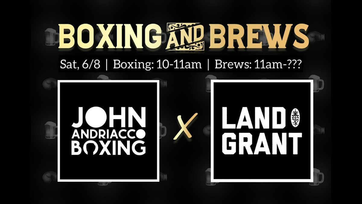 Boxing & Brews: Land-Grant Brewing Co. hosts J.A.B.
