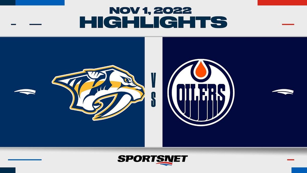 Edmonton Oilers at Nashville Predators