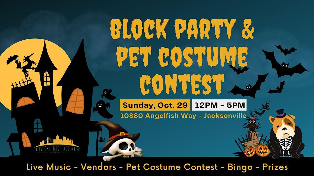 Block Party & Pet Costume Contest