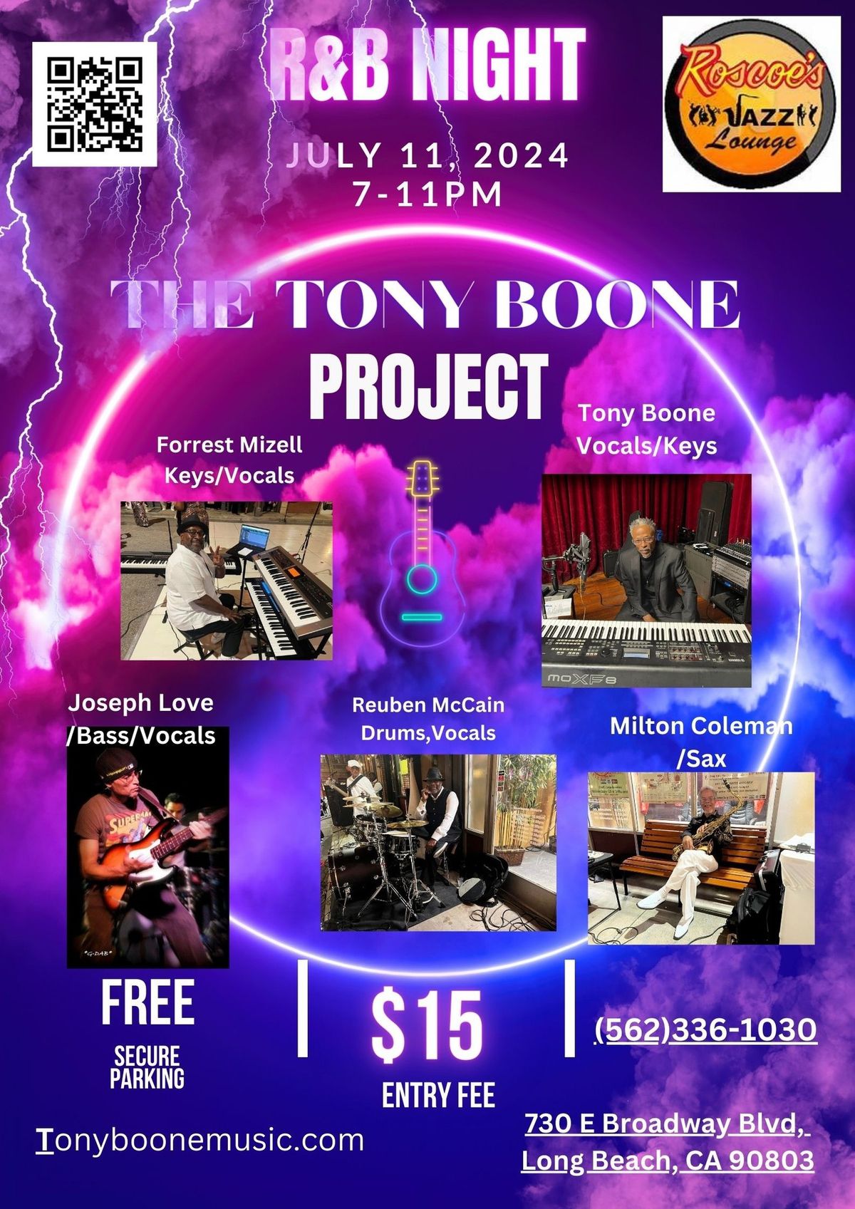 Ole School R&B With The Tony Boone Project