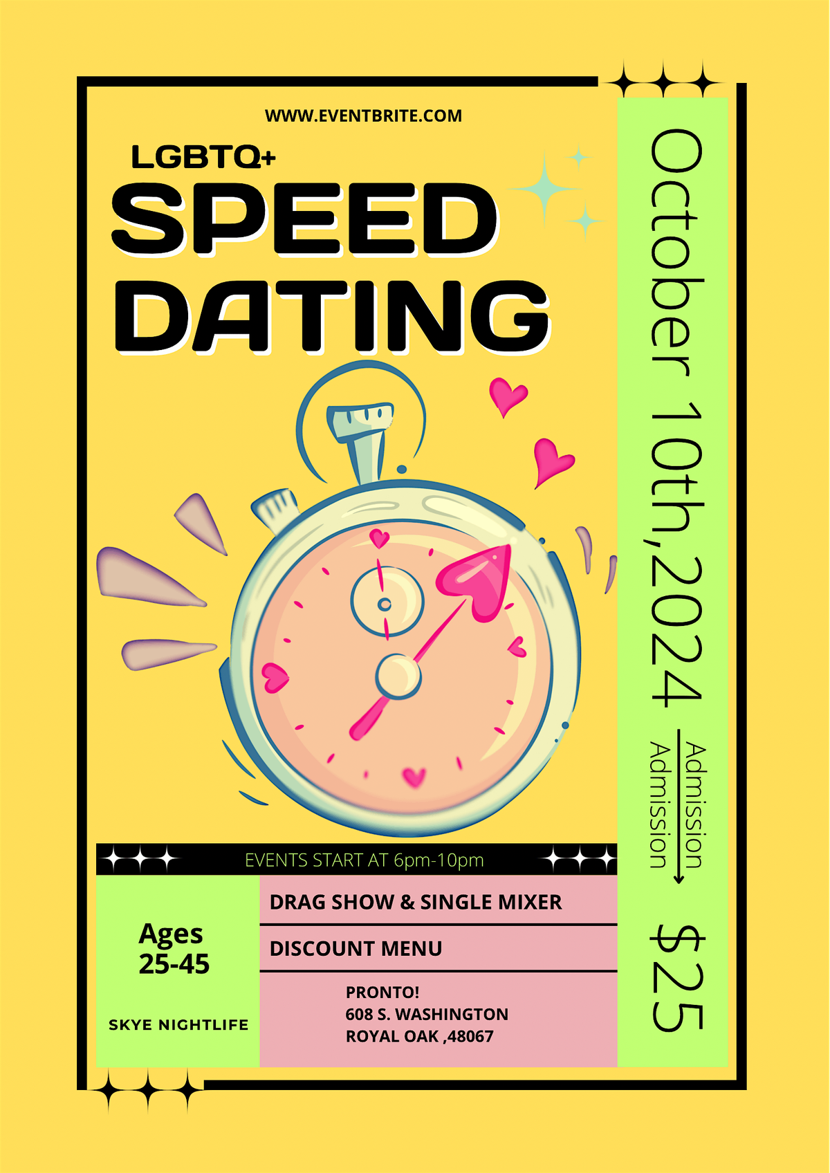 LQBTQ+  SPEED DATING MIXER