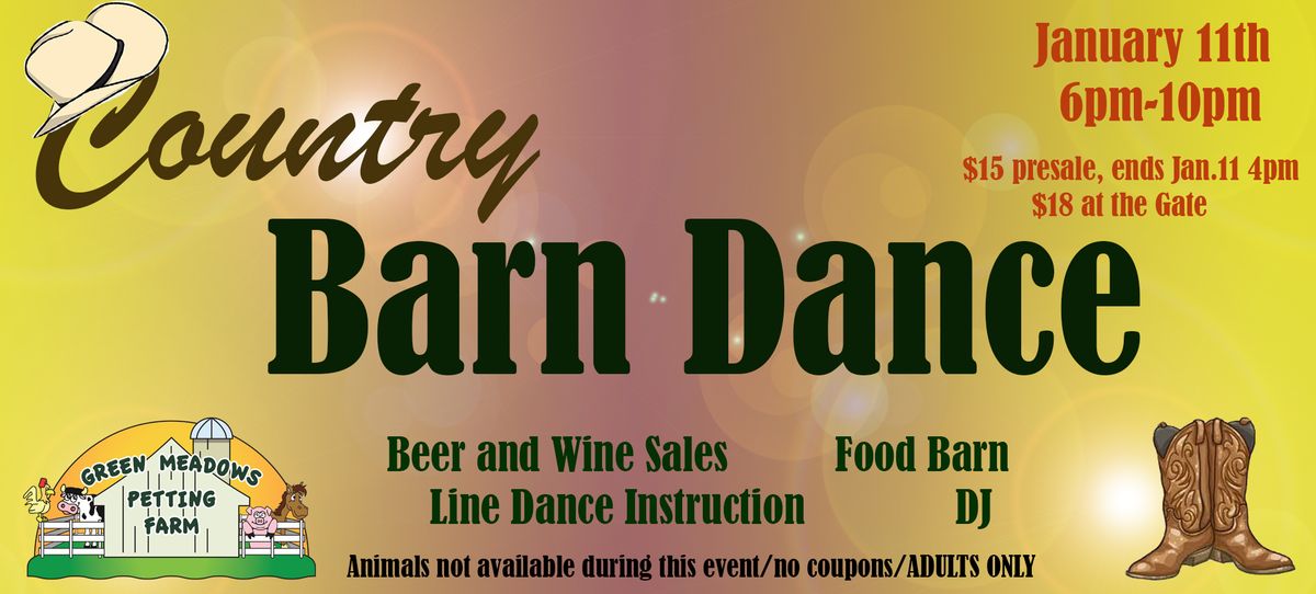 Country Barn Dance January 2025