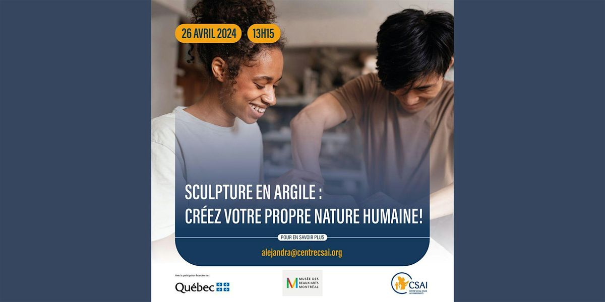 Sculpture en Argile: Cr\u00e9ez votre propre nature humaine