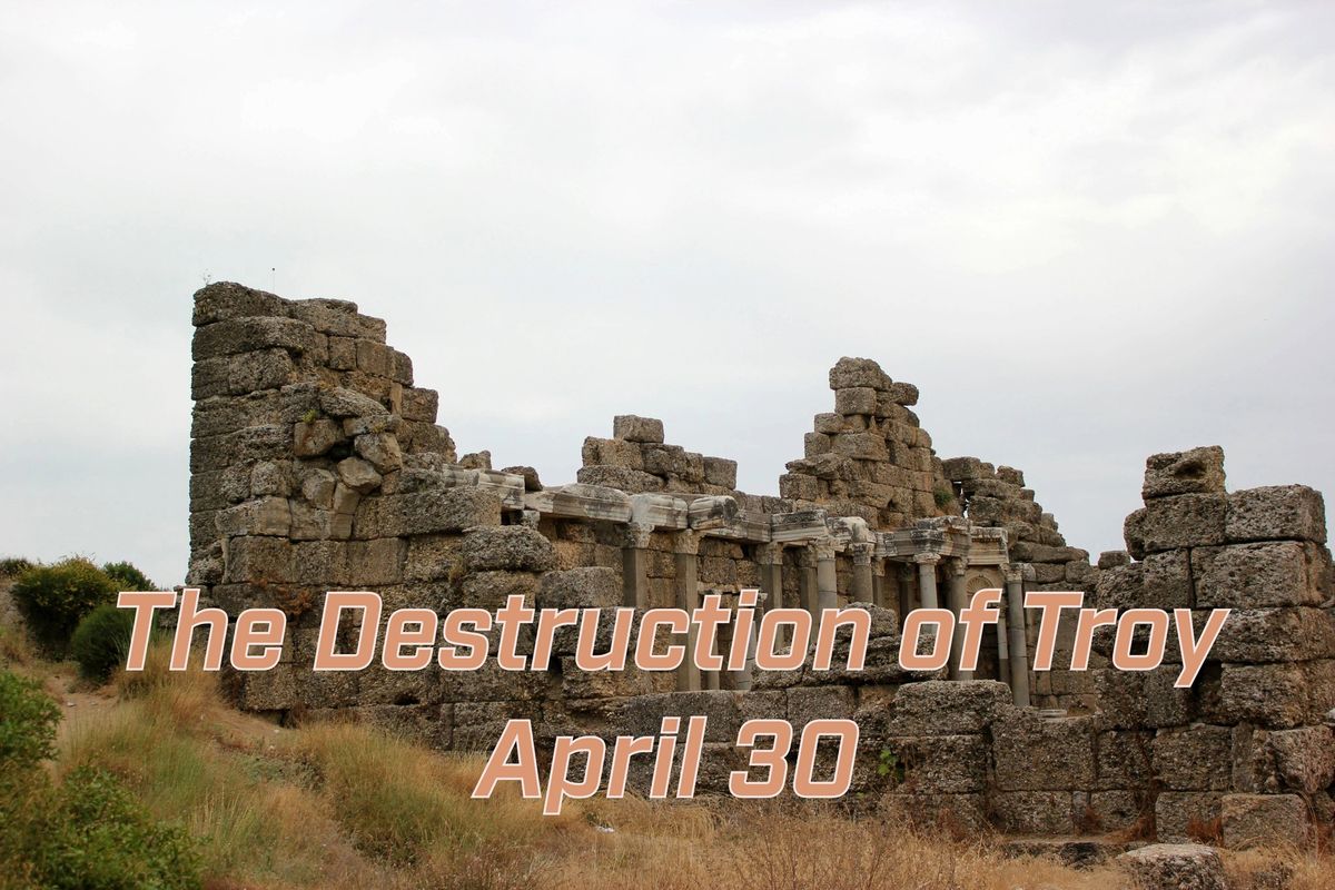 The Destruction of Troy, a dramatic reading