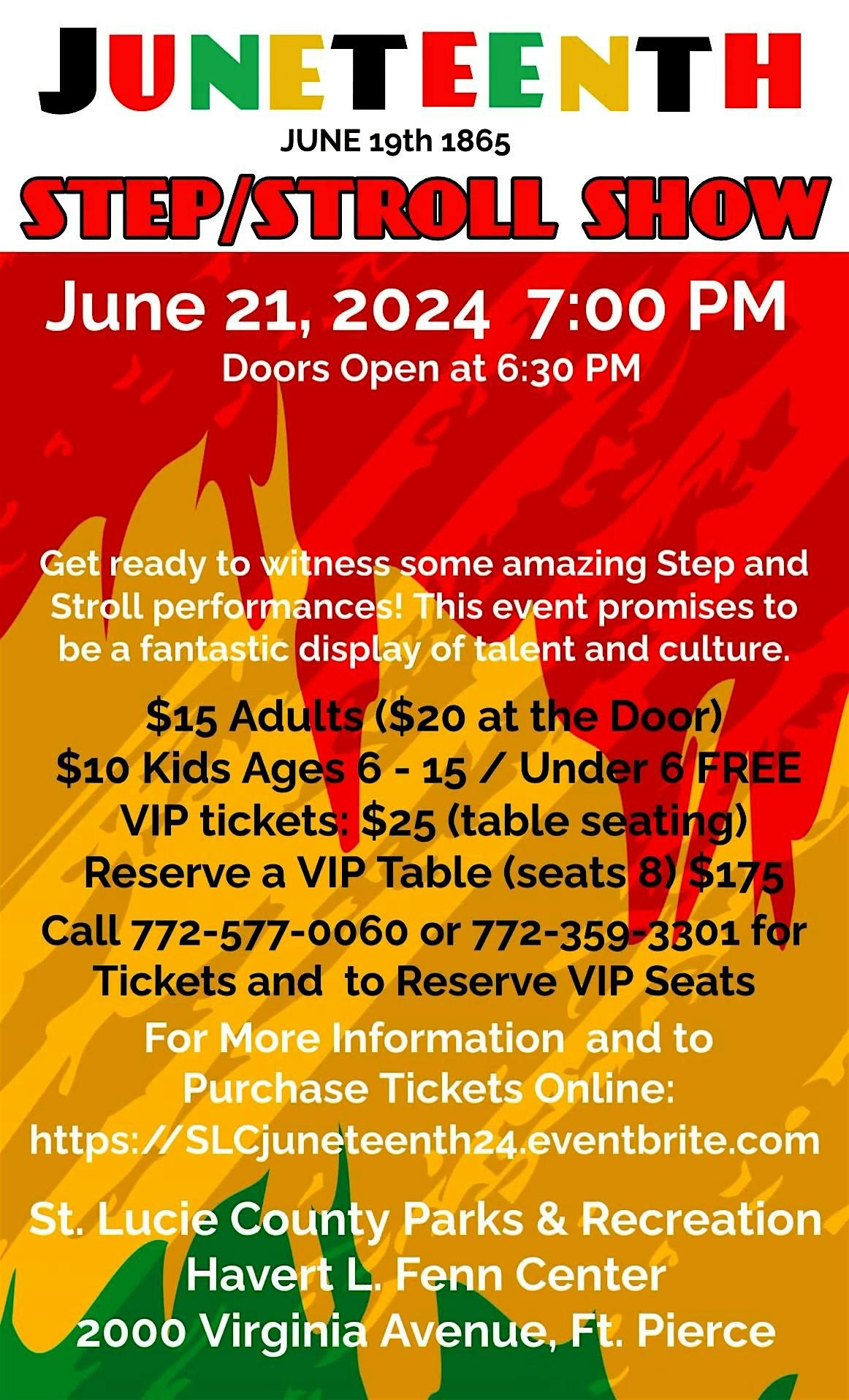 STEP/STROLL SHOW, Havert L. Fenn Center, Fort Pierce, 21