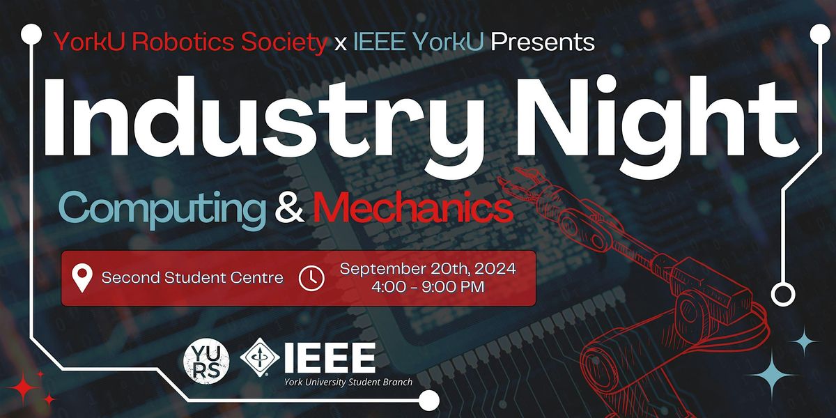 Industry Night: Computing and Mechanics