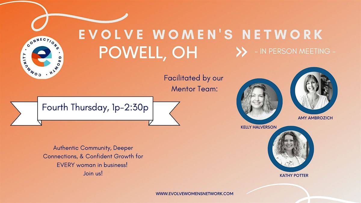 Evolve Women's Network: Powell (In-Person)