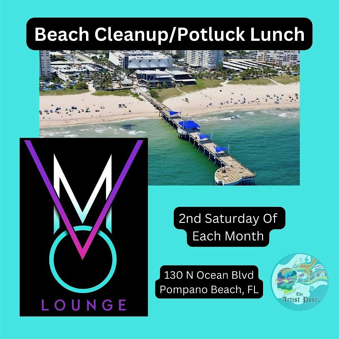 Beach Cleanup | Potluck Lunch | Mo-V Lounge