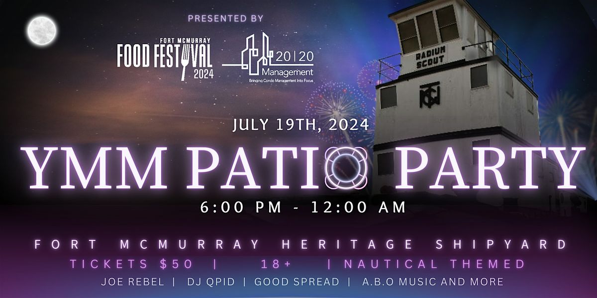 YMM Patio Party presented by 20|20 Management
