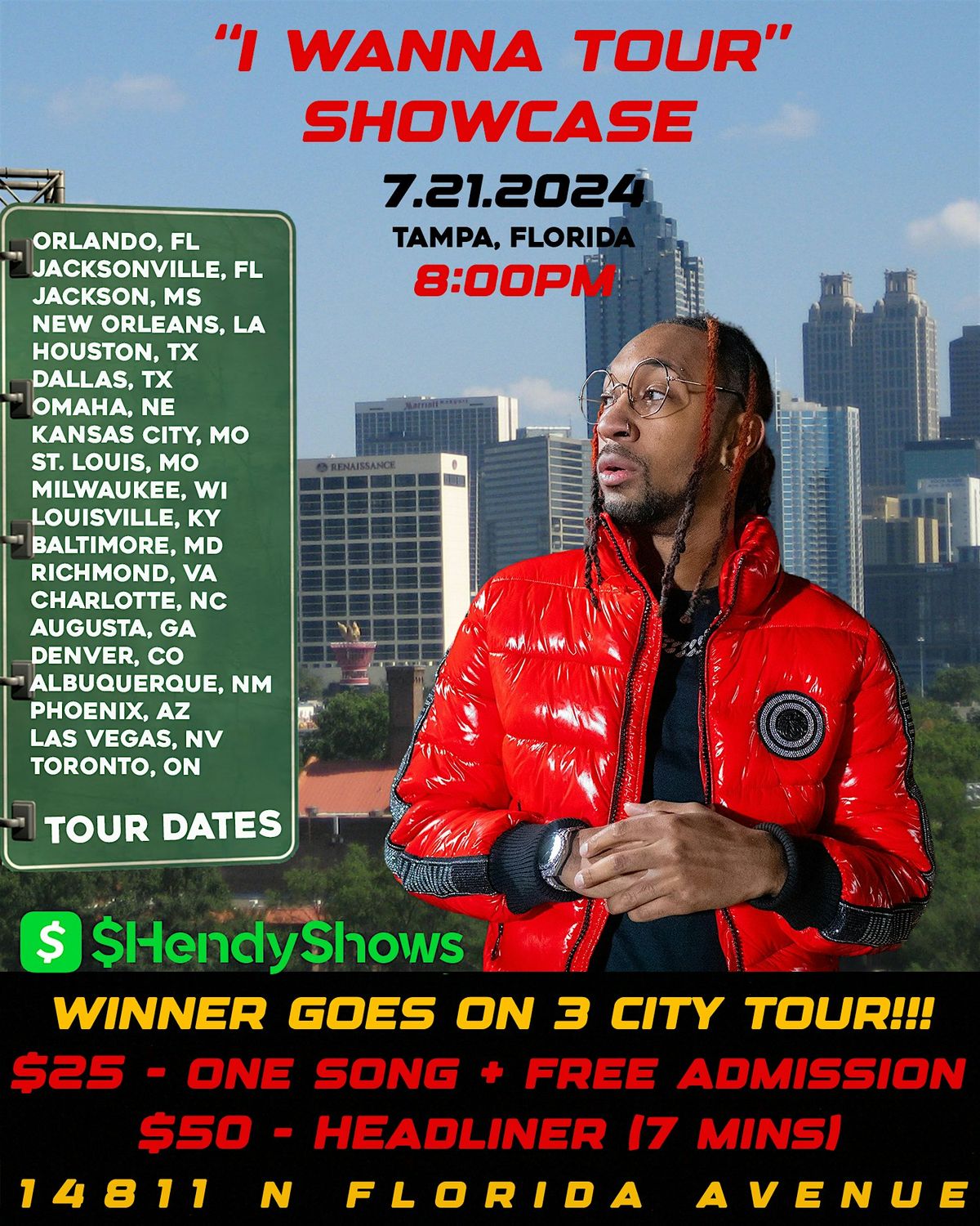 "I Wanna Tour" Showcase (Tampa)