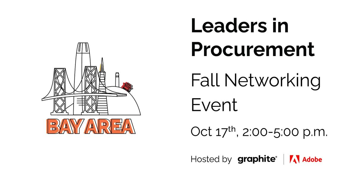 Bay Area Leaders in Procurement Fall Networking