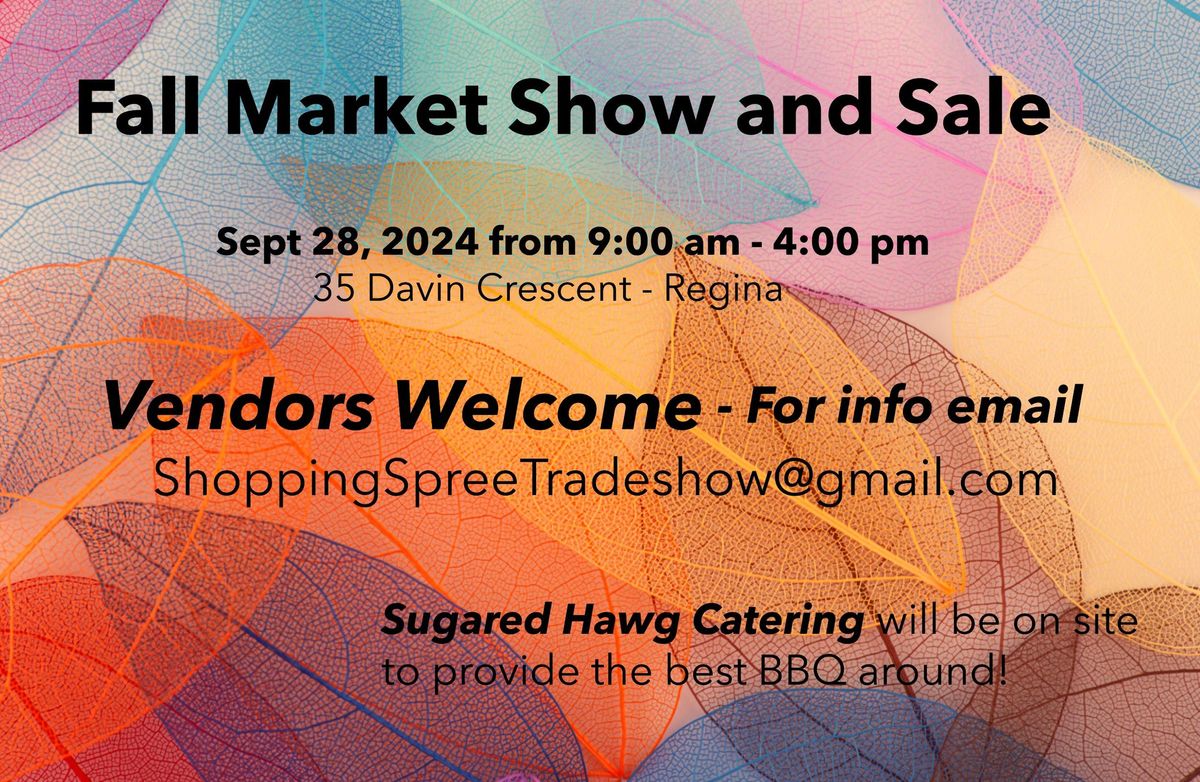 Fall Market Show and Sale