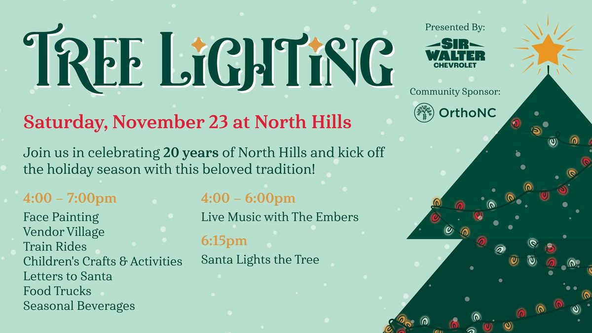 Annual Tree Lighting Celebration