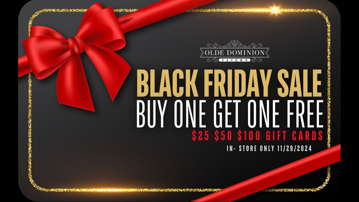 BOGO Black Friday Sale