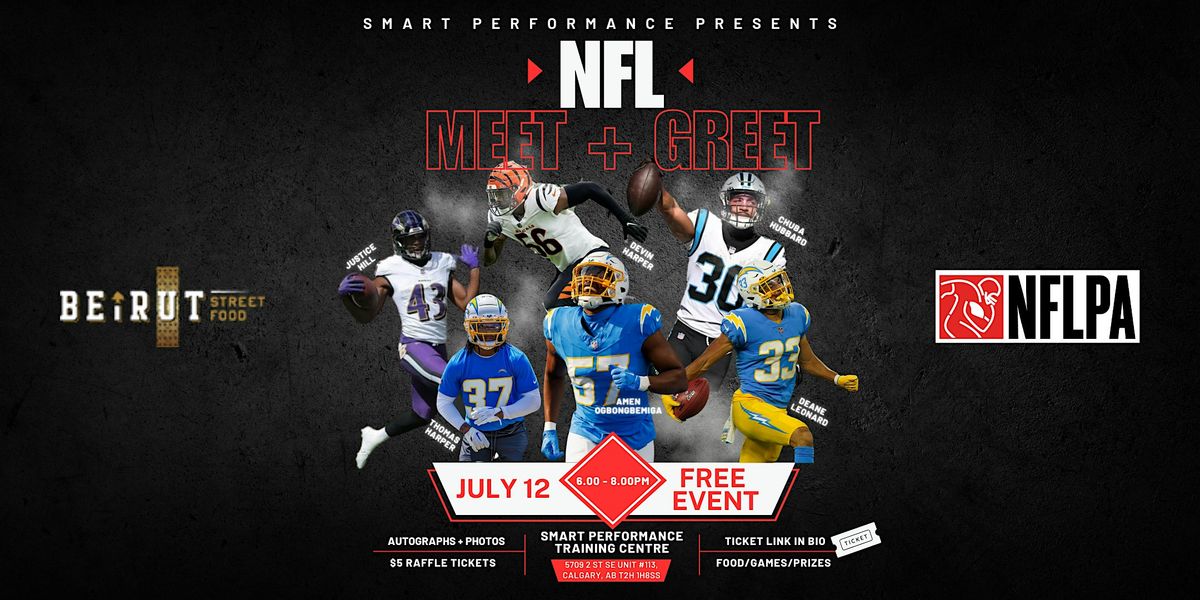 NFL Meet + Greet - Presented by SMART Performance TC