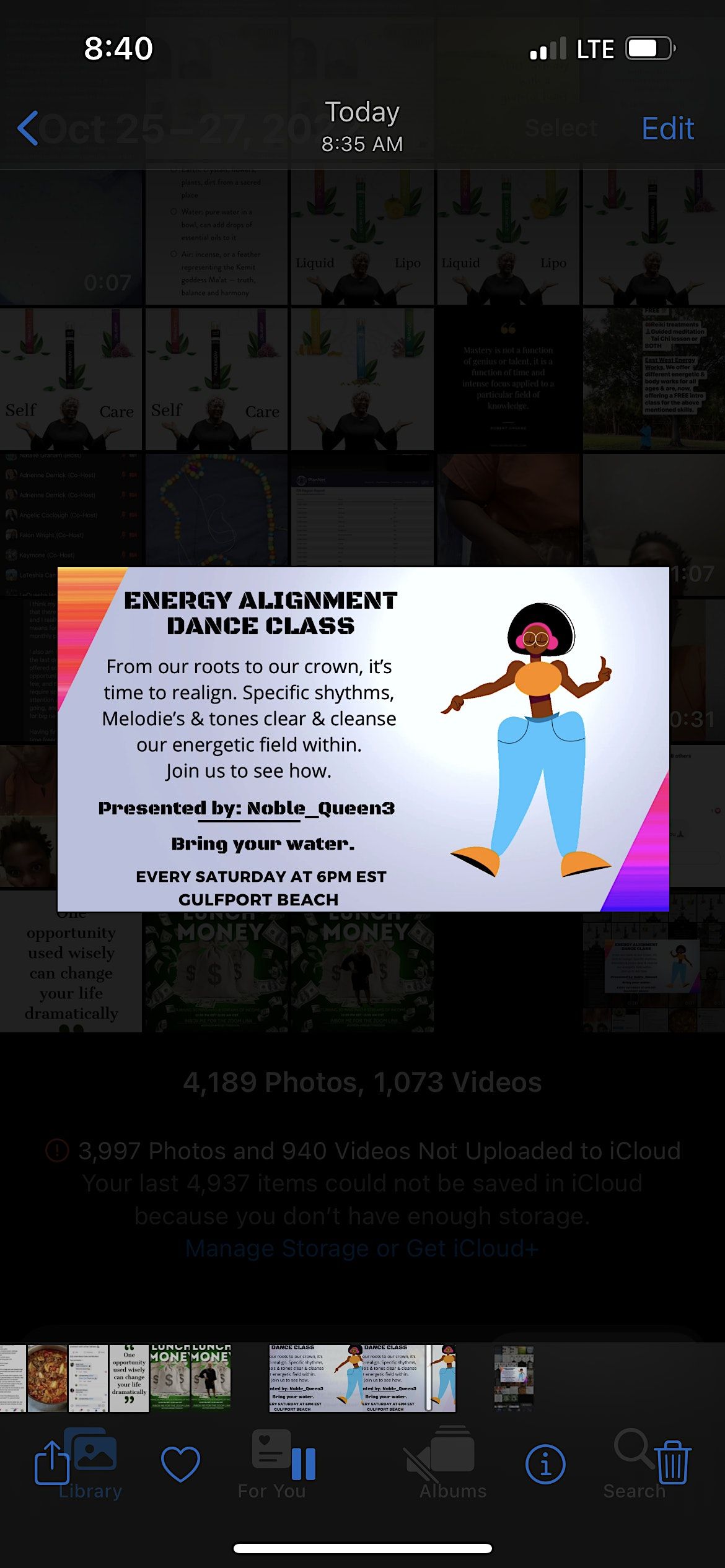 Energy Alignment Dance Class