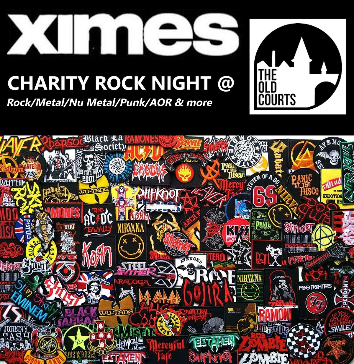 Ximes @ The Old Courts - Charity Rock Night