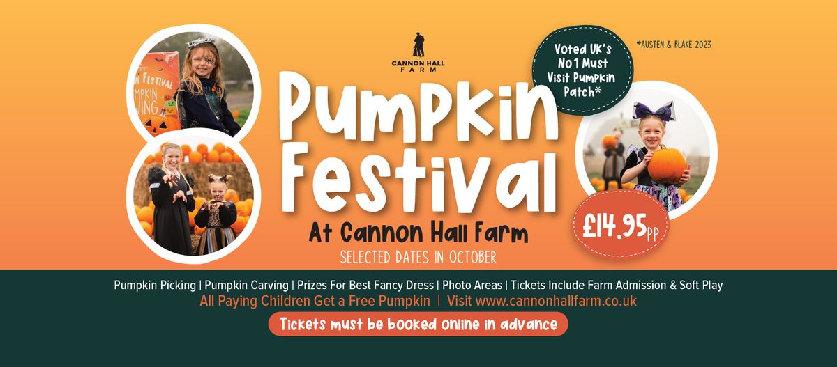 Pumpkin Picking at Cannon Hall Farm