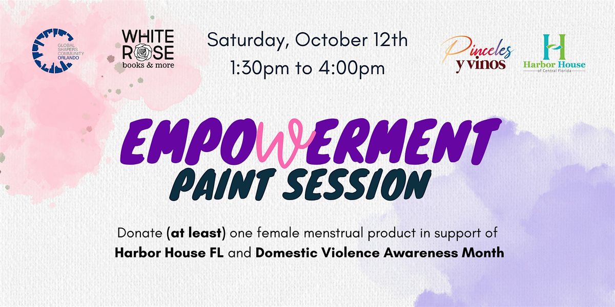 Empowerment Paint Session by Global Shapers Community Orlando