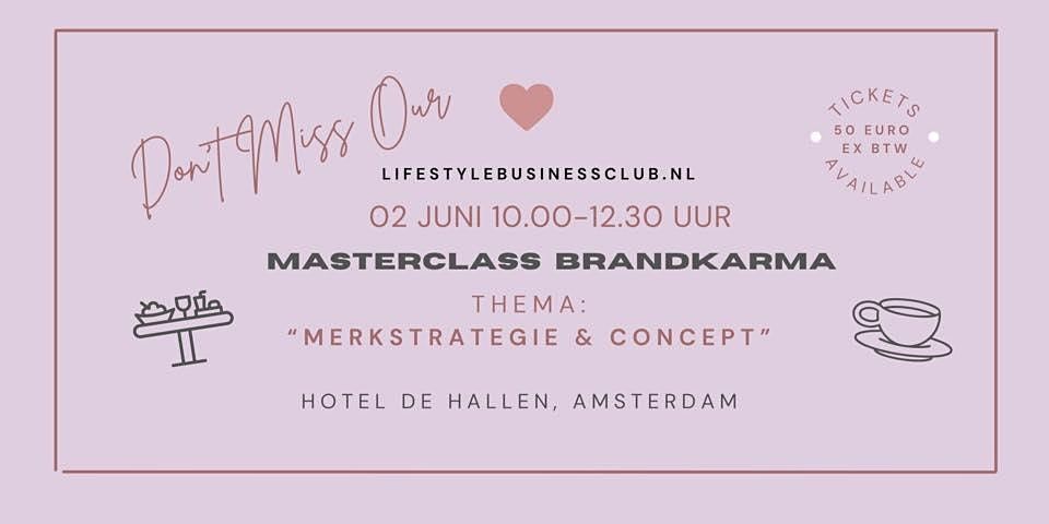 Masterclass Merkstrategie & Concept by Brandkarma
