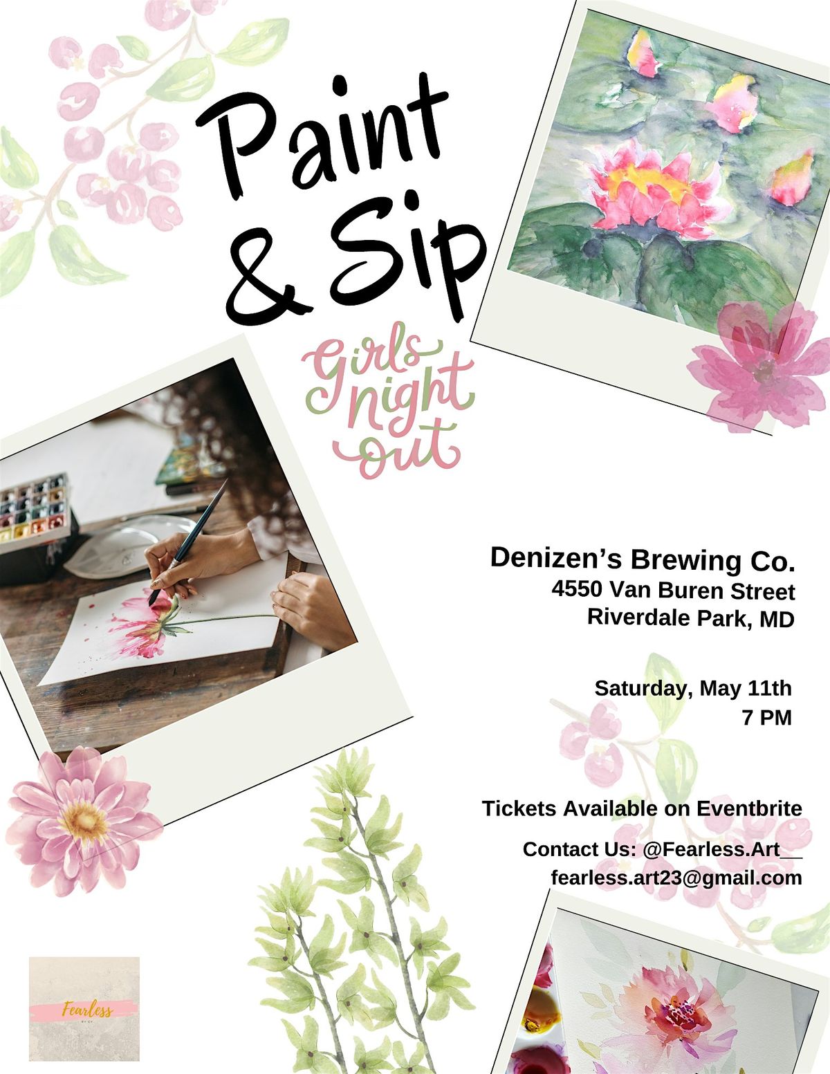 Paint & Sip Girls Night Out