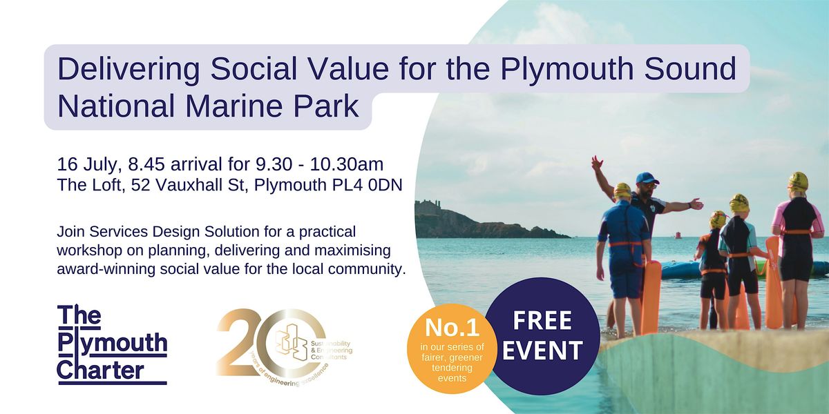 Delivering Social Value for the Plymouth Sound National Marine Park