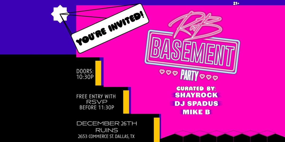 #RNBBasementParty